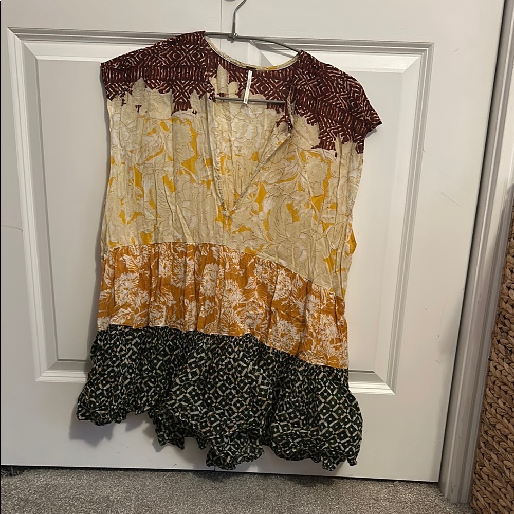 Free People Sleeveless Boho Top